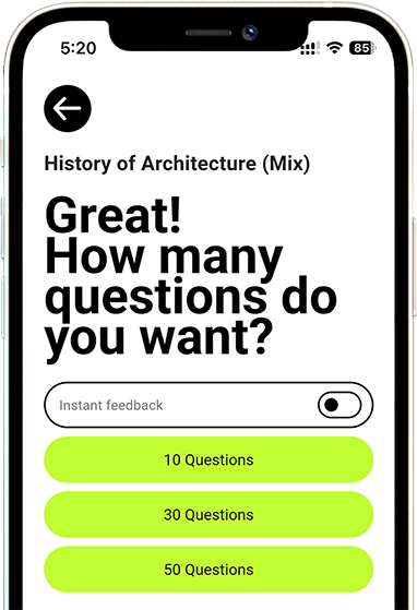 Quizaminute LEA Quiz Session Setup Quizaminute screen for setting up an LEA quiz session with 10, 30, or 50 practice questions.