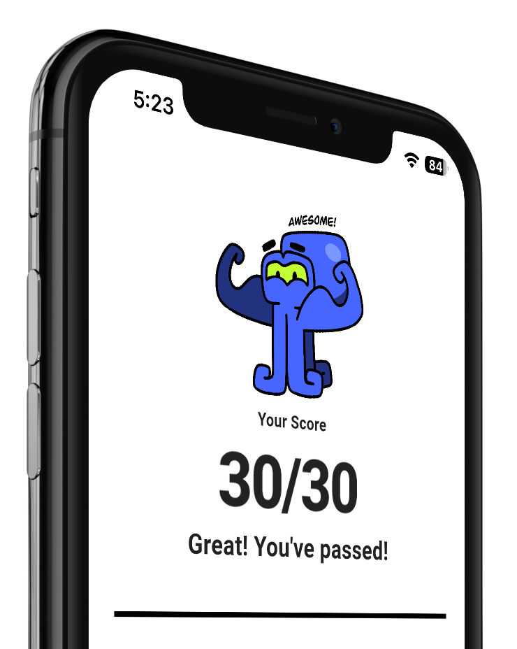 Architecture board exam online quiz interface showing scores and feedback, helping students in the Philippines track progress and prepare for ALE exams
